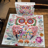 Puzzle puzzle di gufo luminoso 1000 pezzi